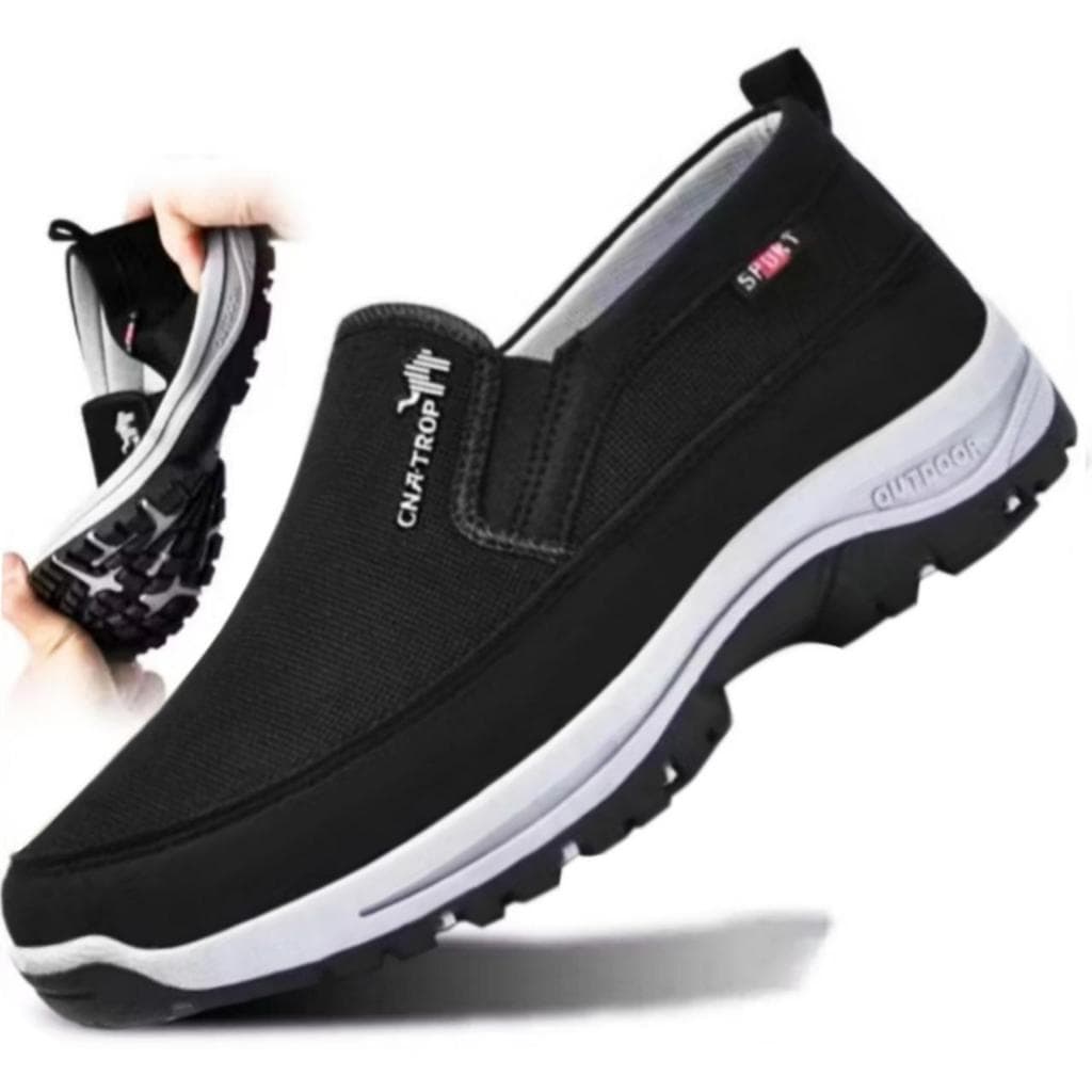 Tenis Sapatilha Masculino Casual Ortopedico Aquatico de Trilha Impermeável Lev Solado Costurado E Elastico Ajustáve Topl