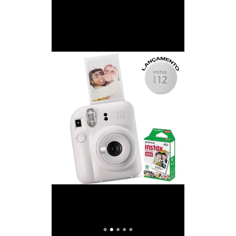 Fujifilm Câmera Instantânea Instax Mini 12 + Filme de 10 Poses