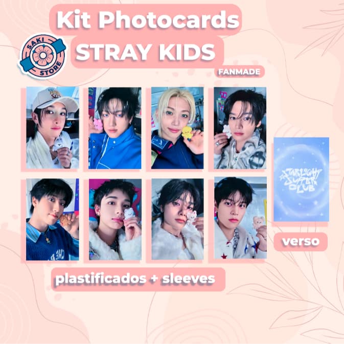 Photocard Stray Kids - Fanmade - Kpop - Selca - DO IT - KARMA