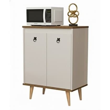 Balcão De Cozinha Para Microondas Ou Forno Elétrico 2 Portas - Várias Cores