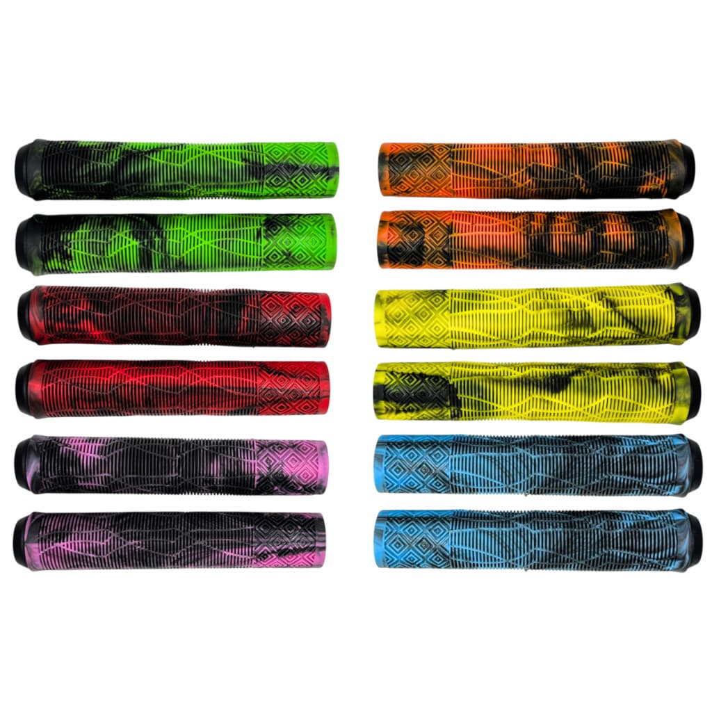 Par de Manopla Punho de Bike Bicicleta Patinete Mtb Bmx Freeride DH 165mm Tipo Gios GTA Todas Cores