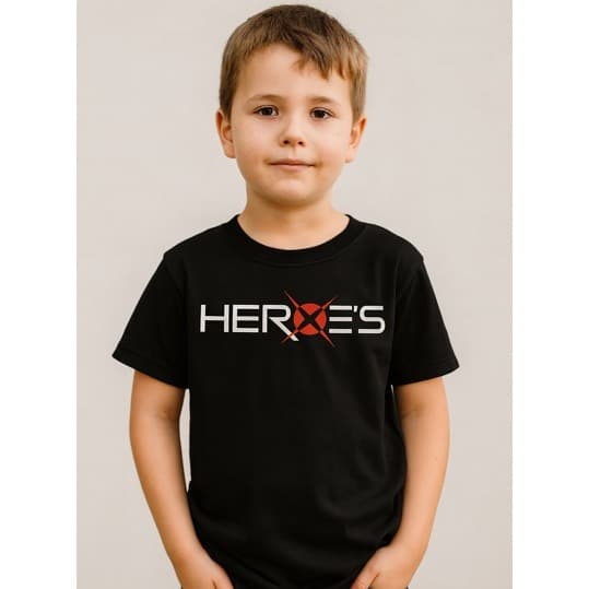 CAMISA INFANTIL DRY FIT HEROES BEACH TENNIS PROTEÇÃO UV ATIVIDADE FISICA