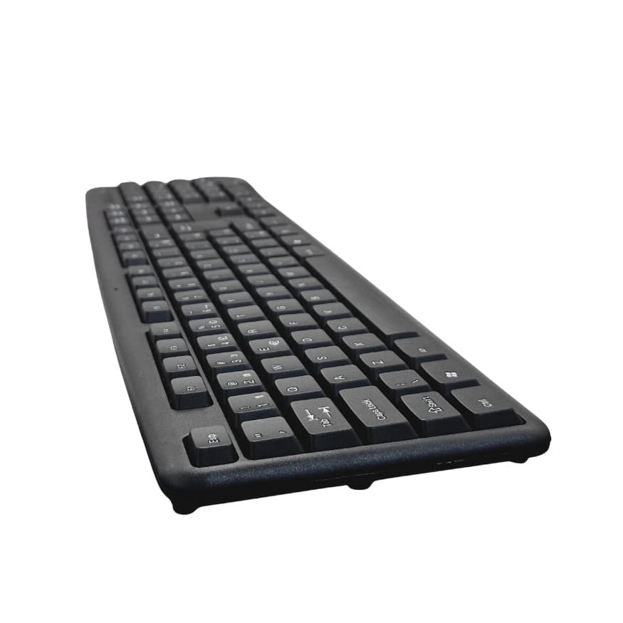 Teclado USB C/ Fio Kb 110 Padrão ABNT Brasil - Preto