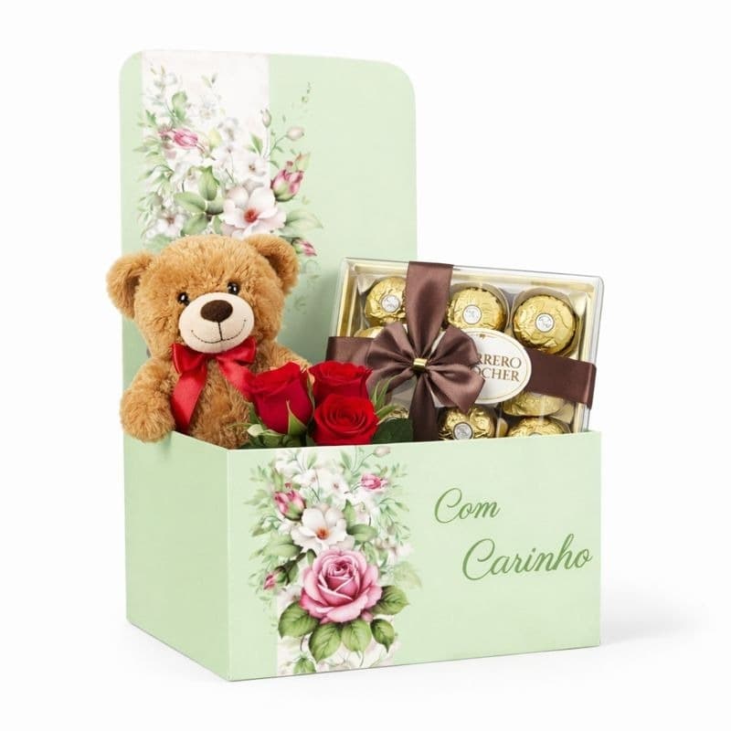 Kit caixa Display PP Para Cestas, Arranjos e Presentes (1 - 5 - 10 unidades)