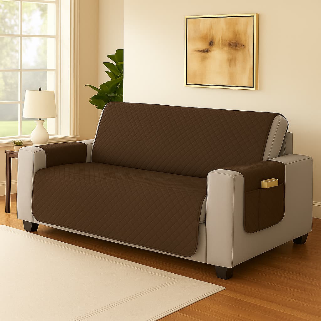 Protetor para Sofá Matelado Ultrassônico Microfibra - escolha a Medida | opções: Poltrona, 2, 3, 3 King e 4 Lugares