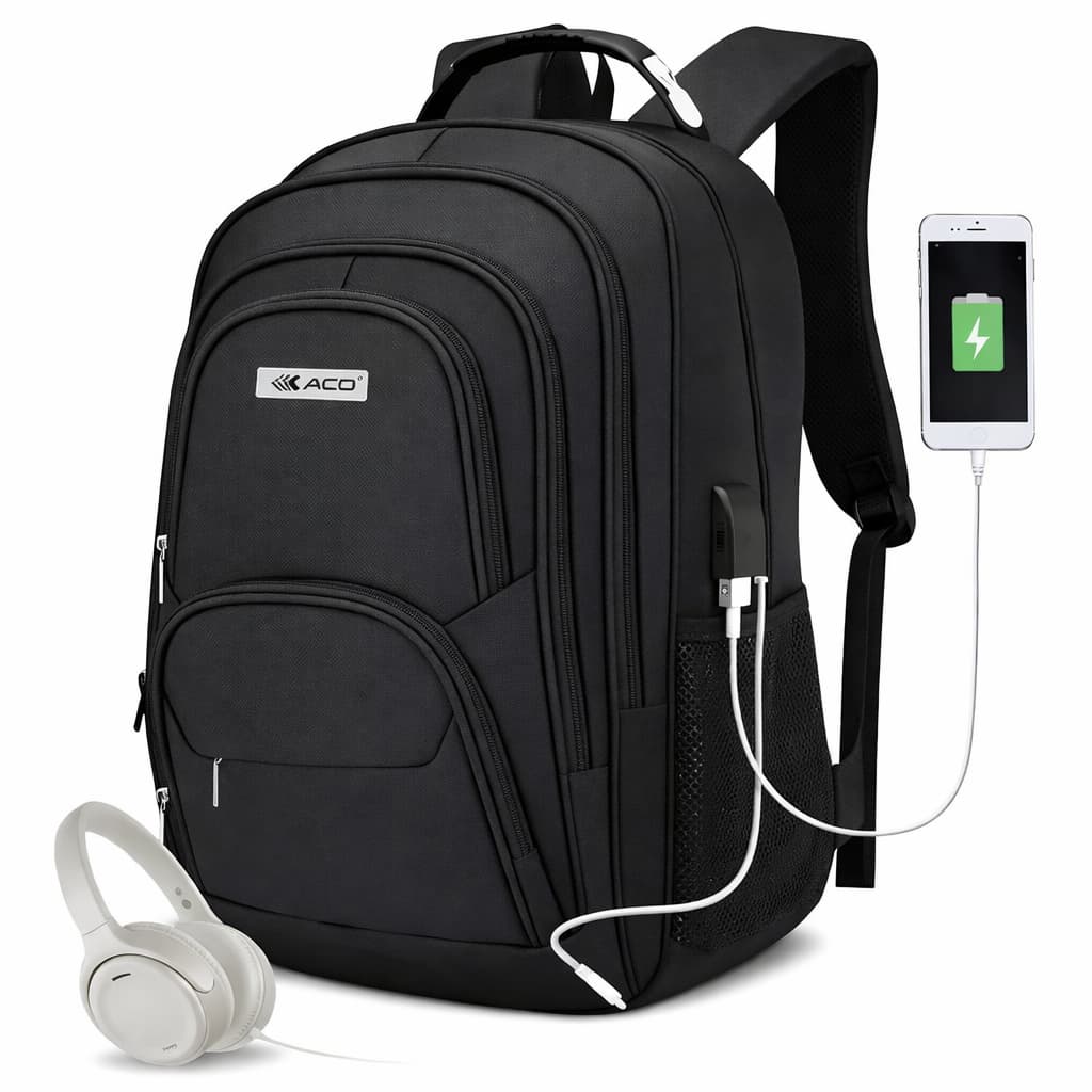 Mochila Escolar Reforçada Notebook Impermeável Cabo De Aço Unissex
