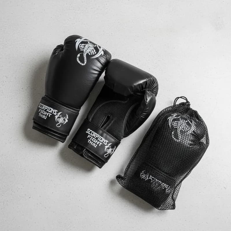 Luva Luta Muay Thai Boxe Kickboxing + Sacola de brinde