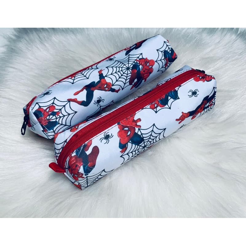 Estojo Escolar Organizador com estampa do Homem Aranha para Escola Faculdade do Homem Aranha
