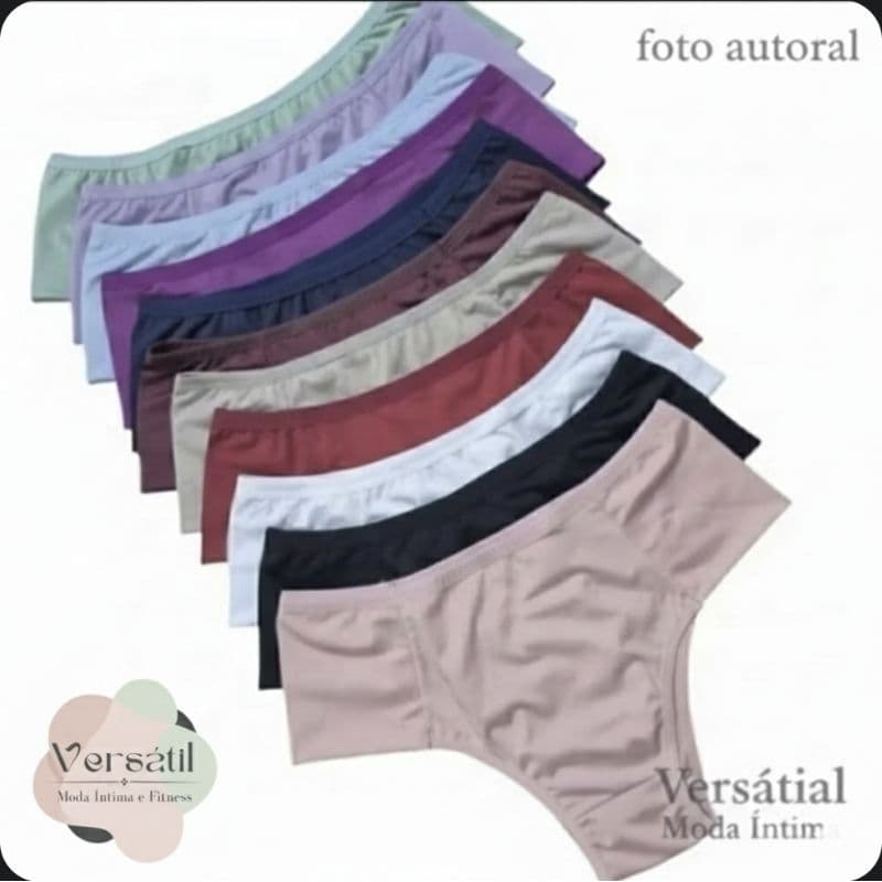 Kit Calcinhas  Redutora Cintura Alta Microfibra Calçola Premium Modeladora e Confortável