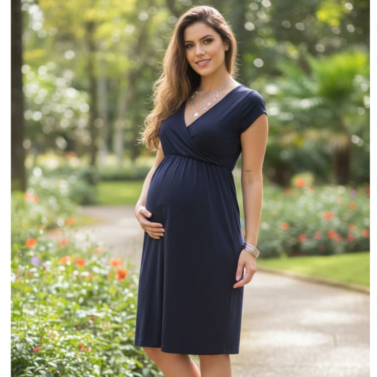 Vestido Gravidez maternidade gestante