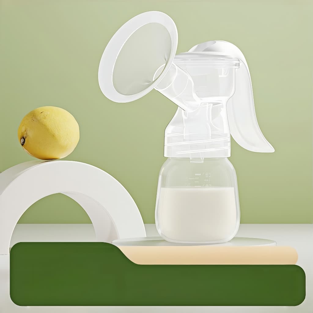 Bomba de Tirar Leite Manual Extrator de Leite Materno Portatil