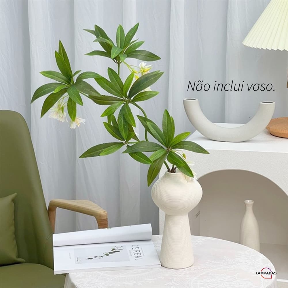 Flores Artificiais Realistas Sem Vaso Ideal para Decoração de Casa e Escritório RZF015