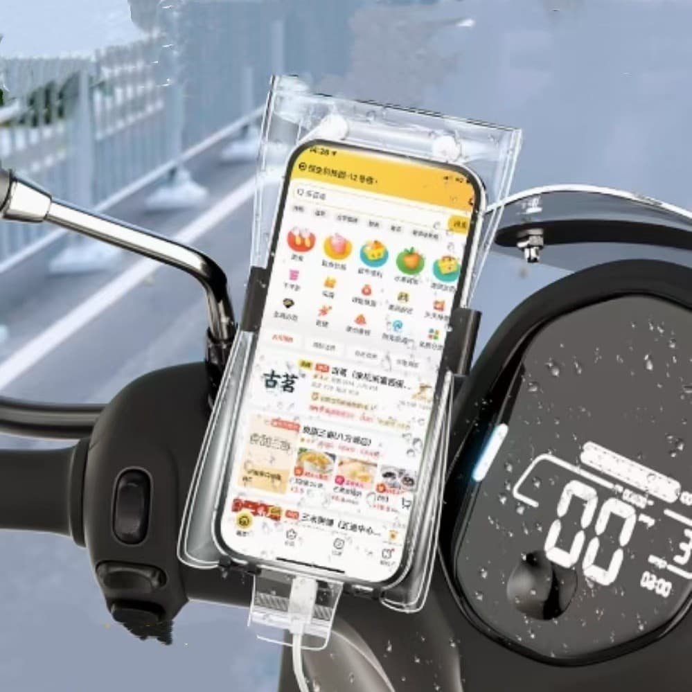 Bolsa Recarregável de Telefone - À Prova D'água Bateria Integrada Tela Sensível ao Toque