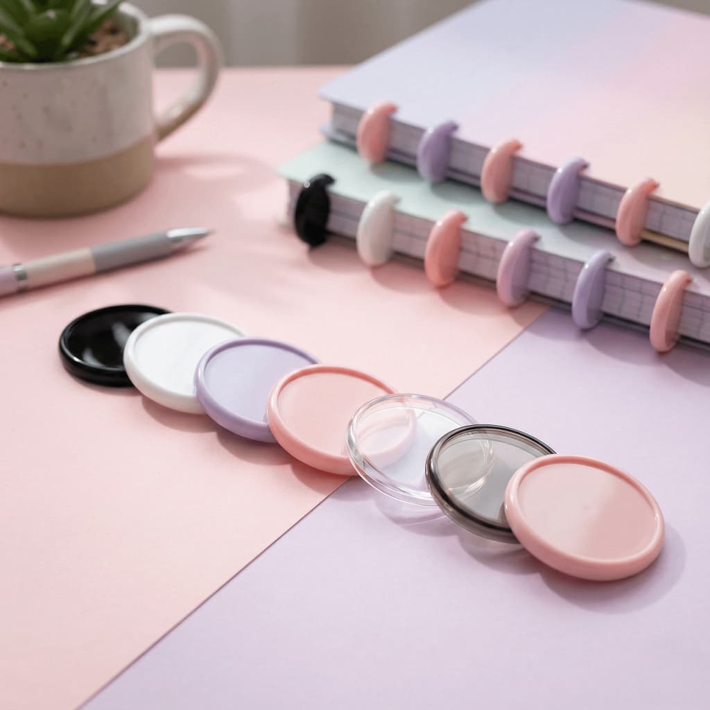 Disco GG 34mm O Toque de Estilo e Funcionalidade Perfeito para Seu Caderno Inteligente 180 Folhas