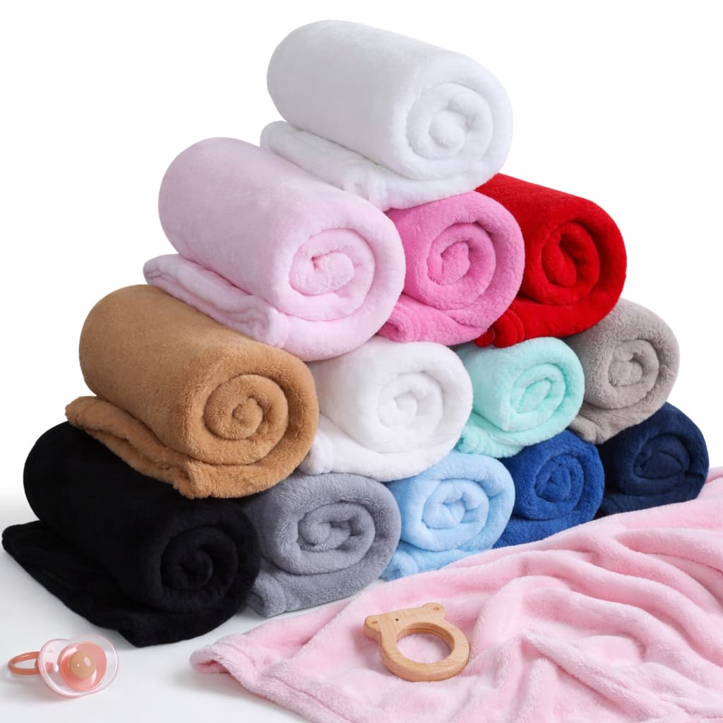 mantinha coberta para bebê 90x110 toque macio alta qualidade varias cores