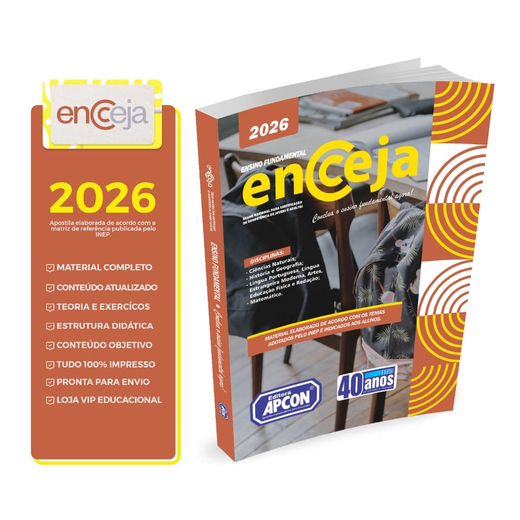 Apostila Encceja 2026 - Ensino Fundamental