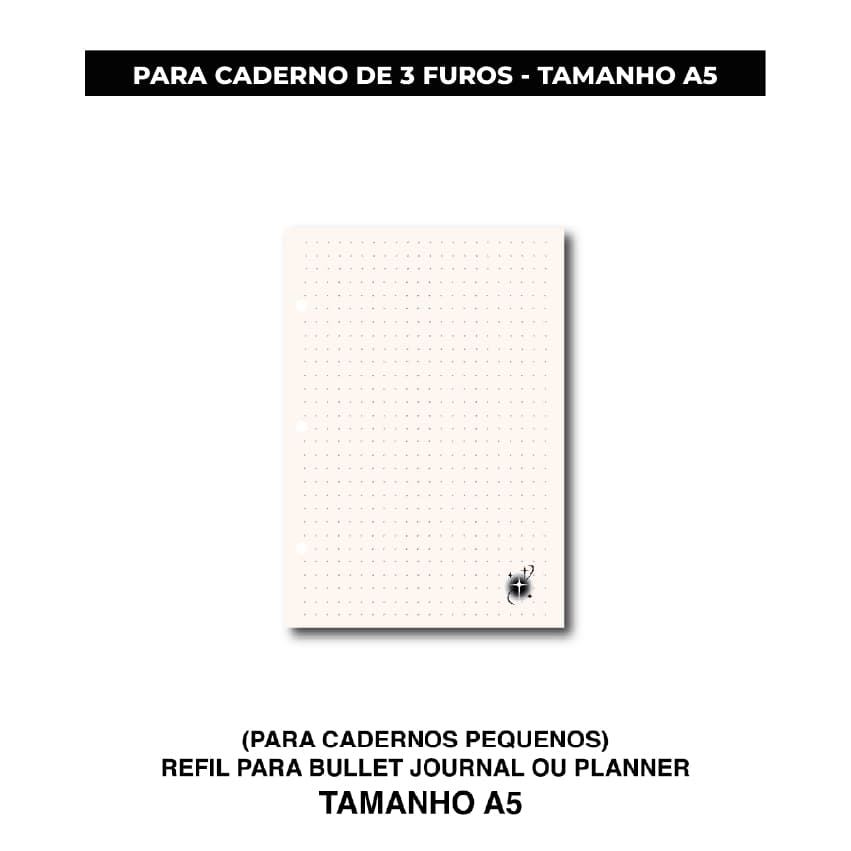 REFIL para Bullet Journal - A5 - MODELOS 2025  - STUDIO 11