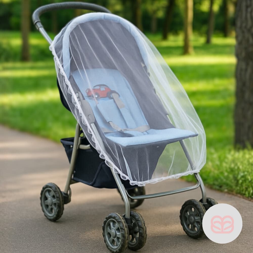 Mosquiteiro Universal para Carrinho – Bebê Conforto e Cadeirinha