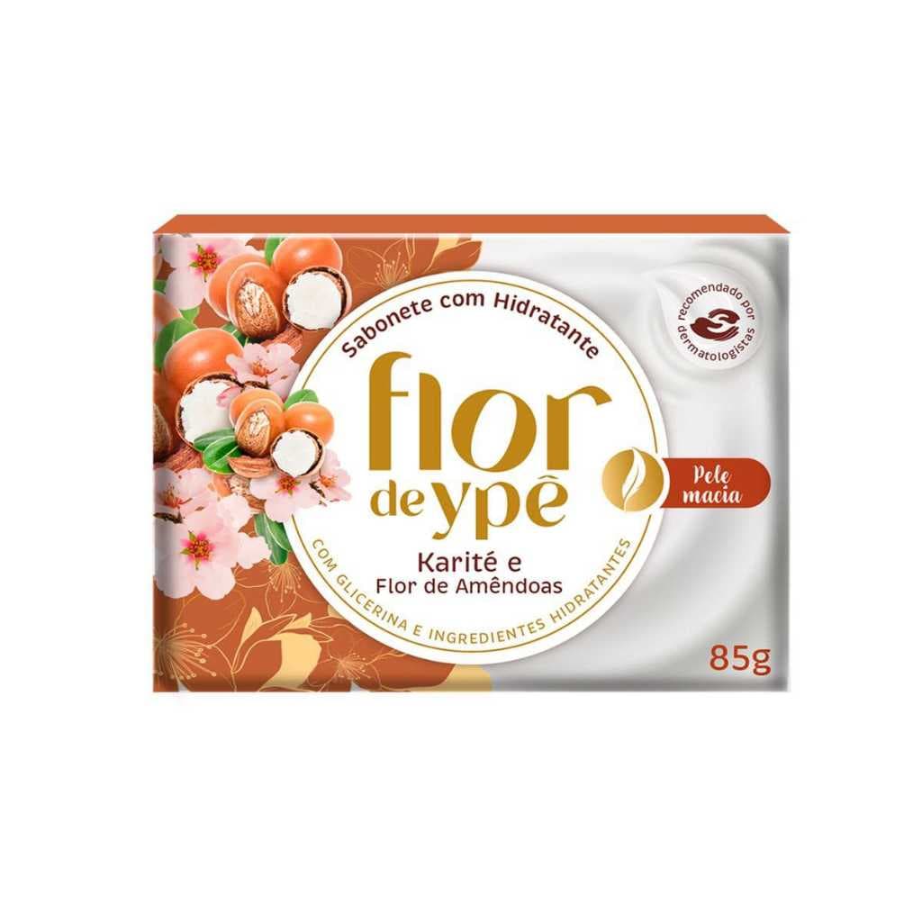 Sabonete Karité e Flor de Amêndoas ou Carvão Detox Action 3 em 1