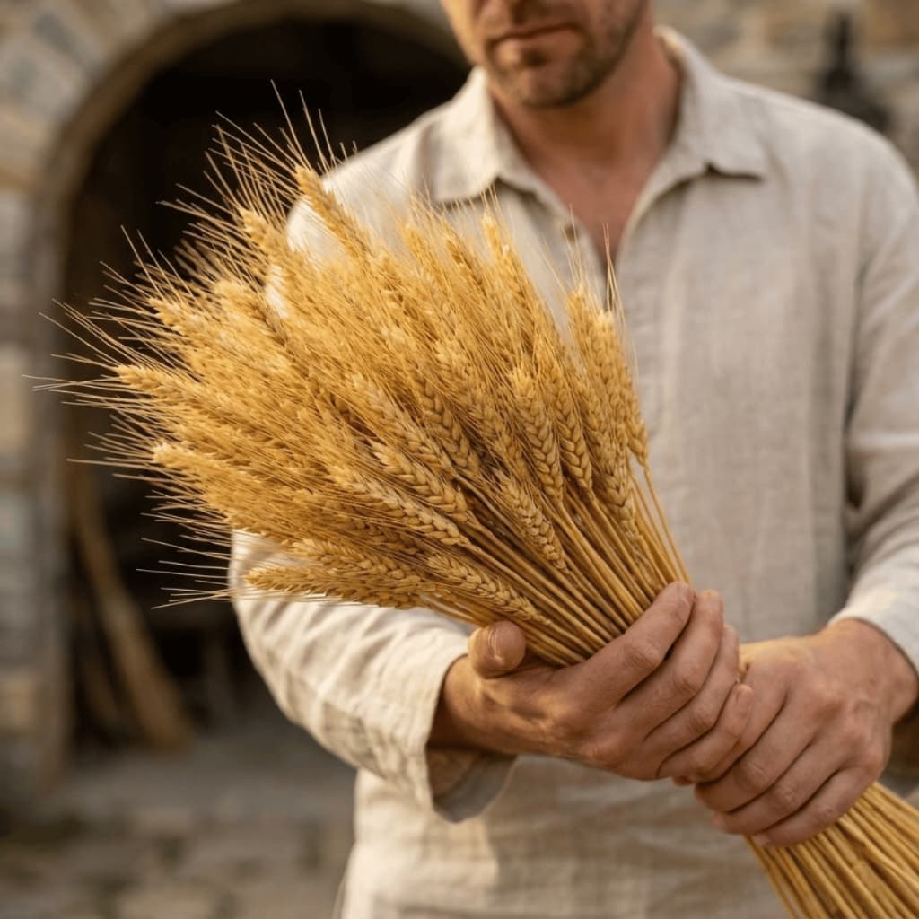 Trigo Seco Natural 40 a 400 Hastes | Flores Secas para Decoração