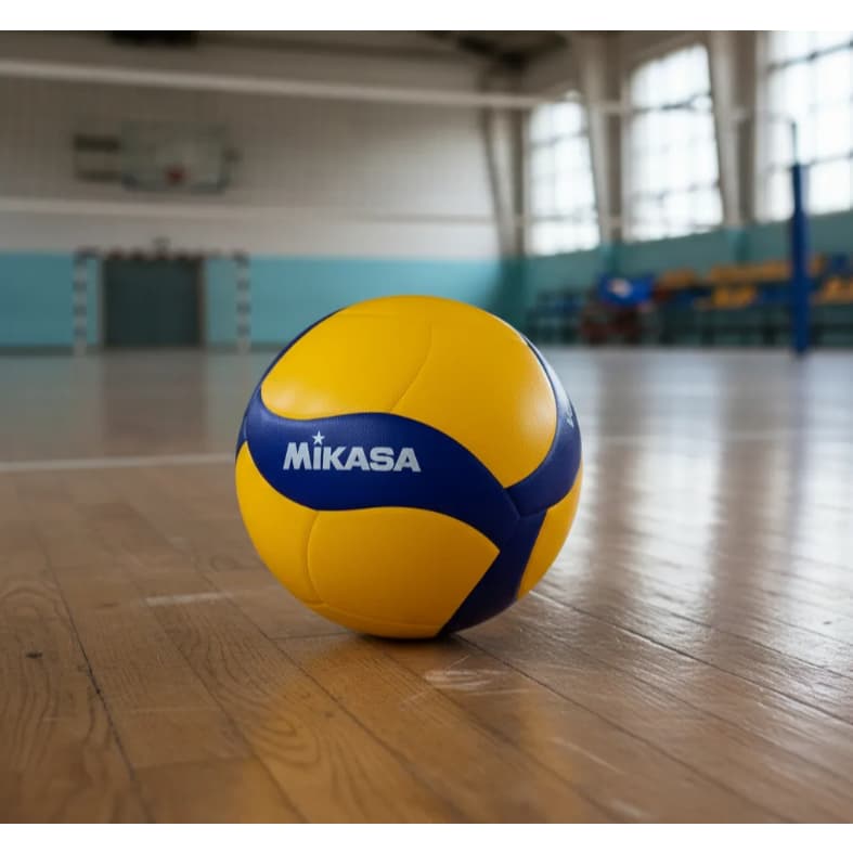 Bola Vôlei Profissional Mikasa V360w Praia Areia Costurada Tamanho Oficial Macia Leve Reforçada
