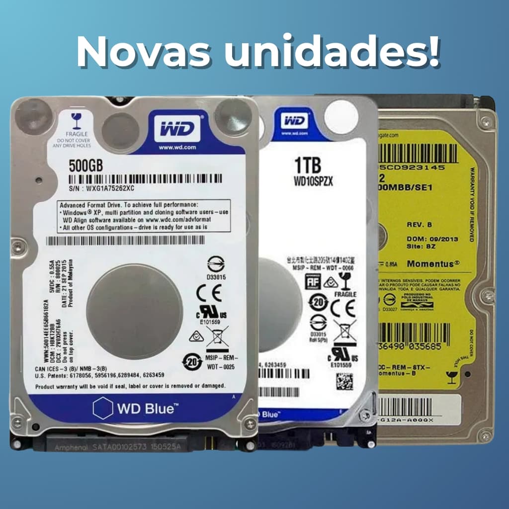 HD 1TB Notebook PC HDs 2.5 SATA para HD Externo e Interno 500GB P Notebook PC Xbox Playstation