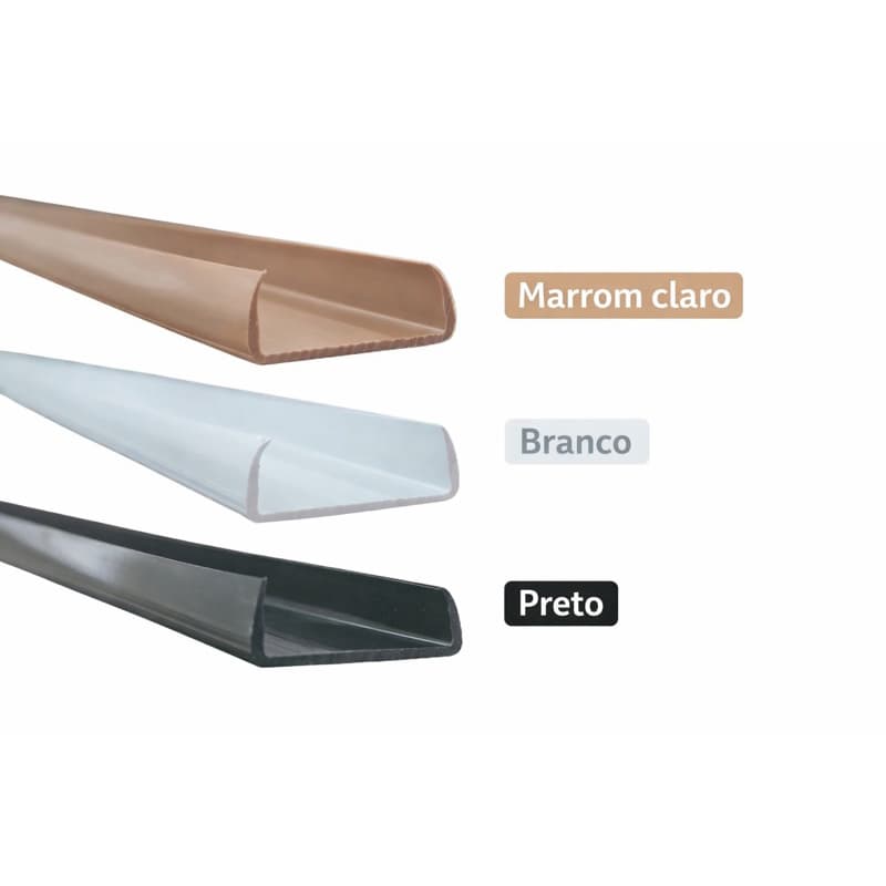 Protetor de Porta Encaixe Forte Discreto Saia de Porta, Protege de umidade,água, Gruda e nao solta!