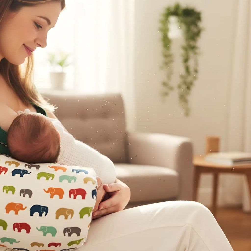 Almofada De Braço Colo/amamentação Ajustável Conforto