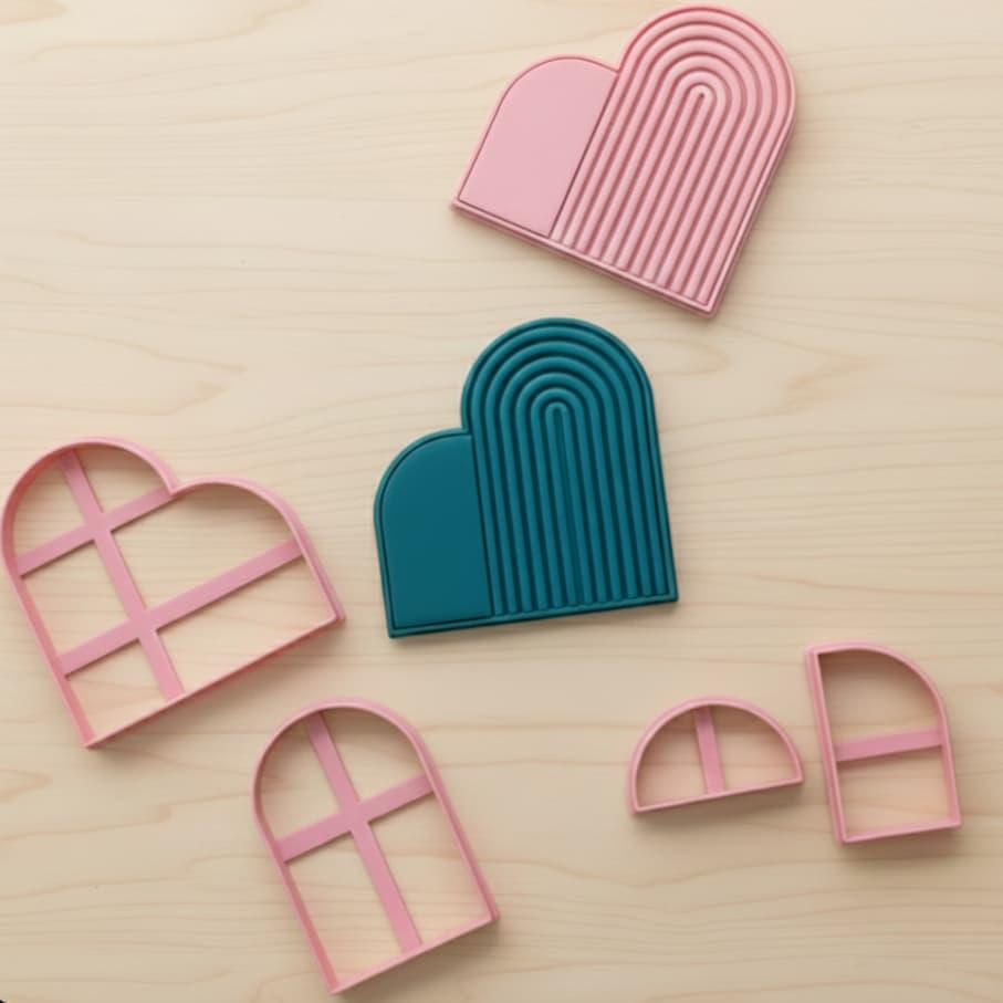 Cortador e Marcador Moldura de Arcos p/ doces de festa