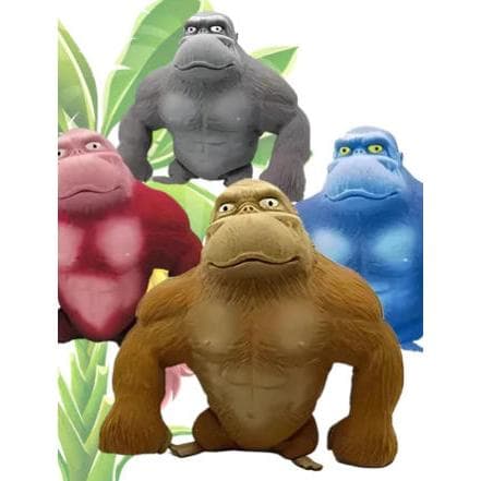 Macaco Indestrutível Gorila Estica Esmaga Macaco Elástico Fidget Toys Antiestresse Apertar