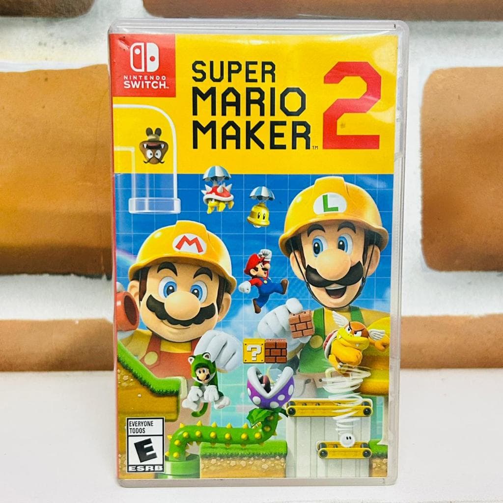 Super Mario Maker 2 Mídia Física Seminovo Nintendo Switch