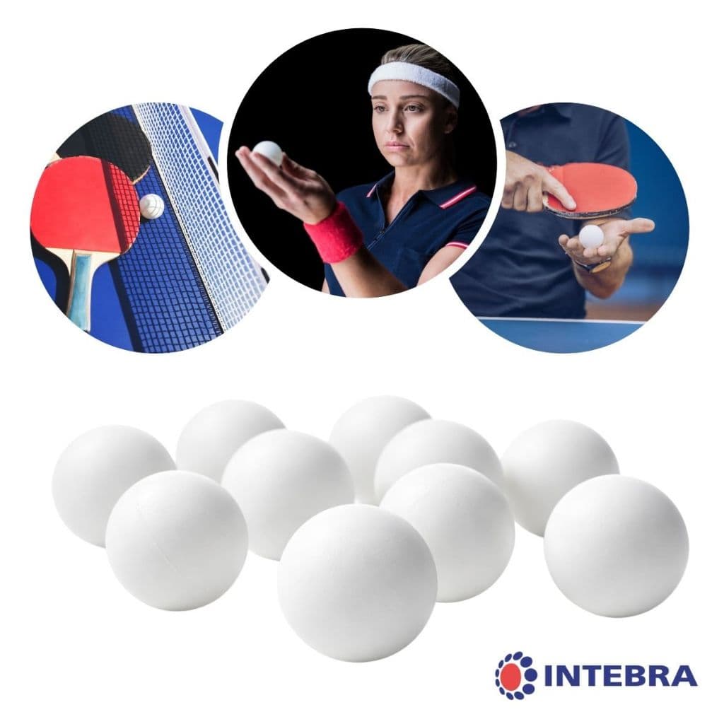 Esfera De Polipropileno Para Ping Pong 36mm - 50 Unidades