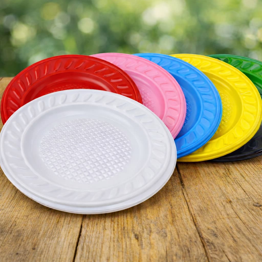 Prato Sobremesa Descartável 15cm Louri Festas – Kit 50 a 300 Unidades – Festa e Doces