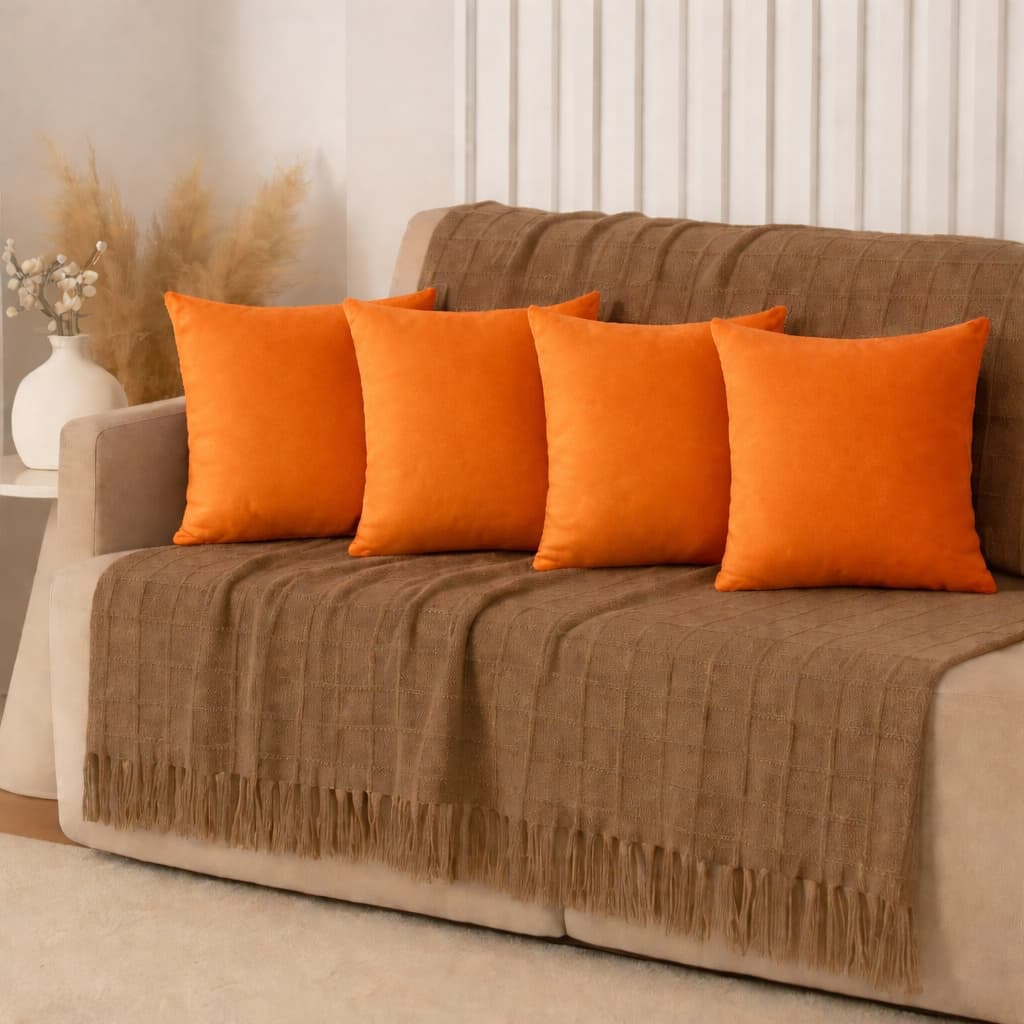 Capa de Almofada 45x45 cm Tecido Oxford Premium | Resistente e Elegante