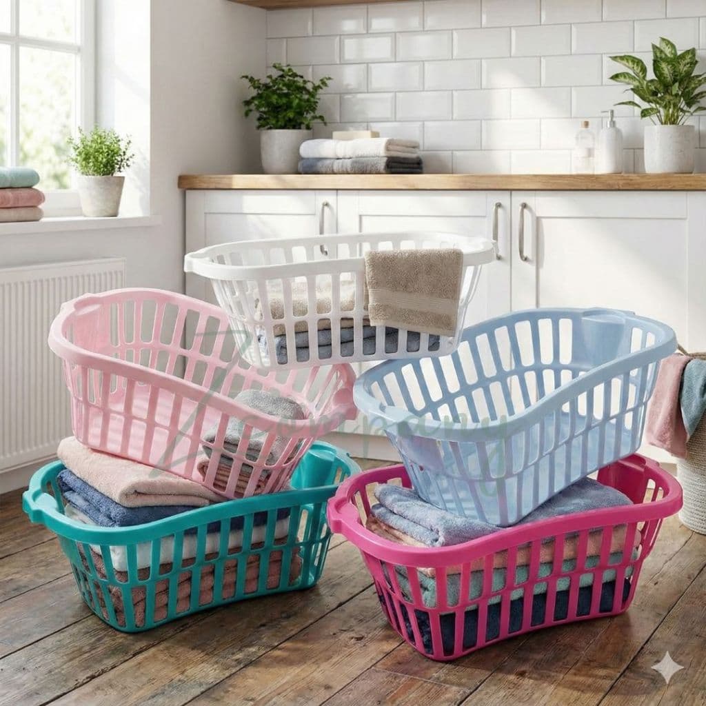 Cesto de roupa suja capacidade 25 Litros organização de casa