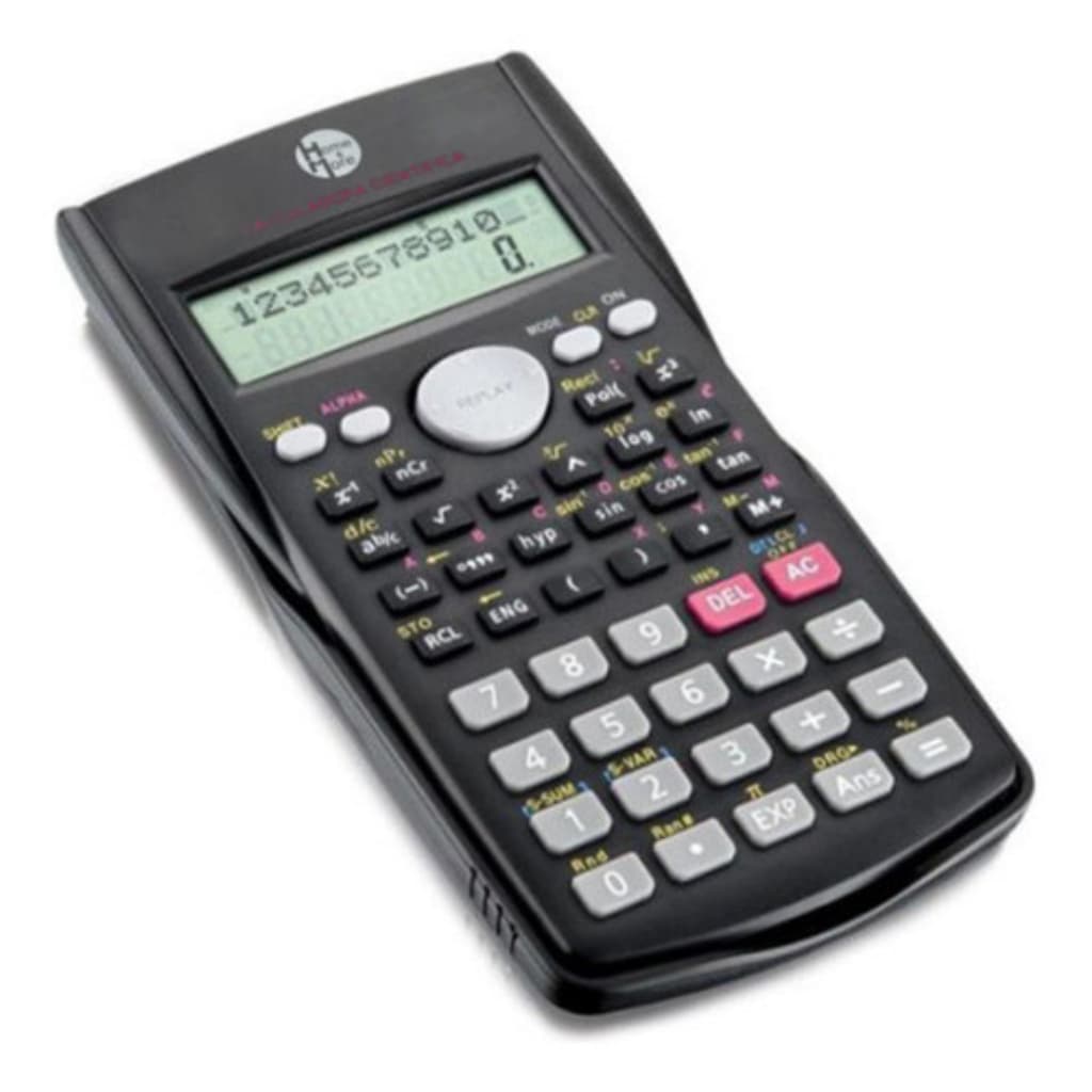 Calculadora Científica Prtea 240 Funções Display 2 Linhas GGC Precisão para Matemática