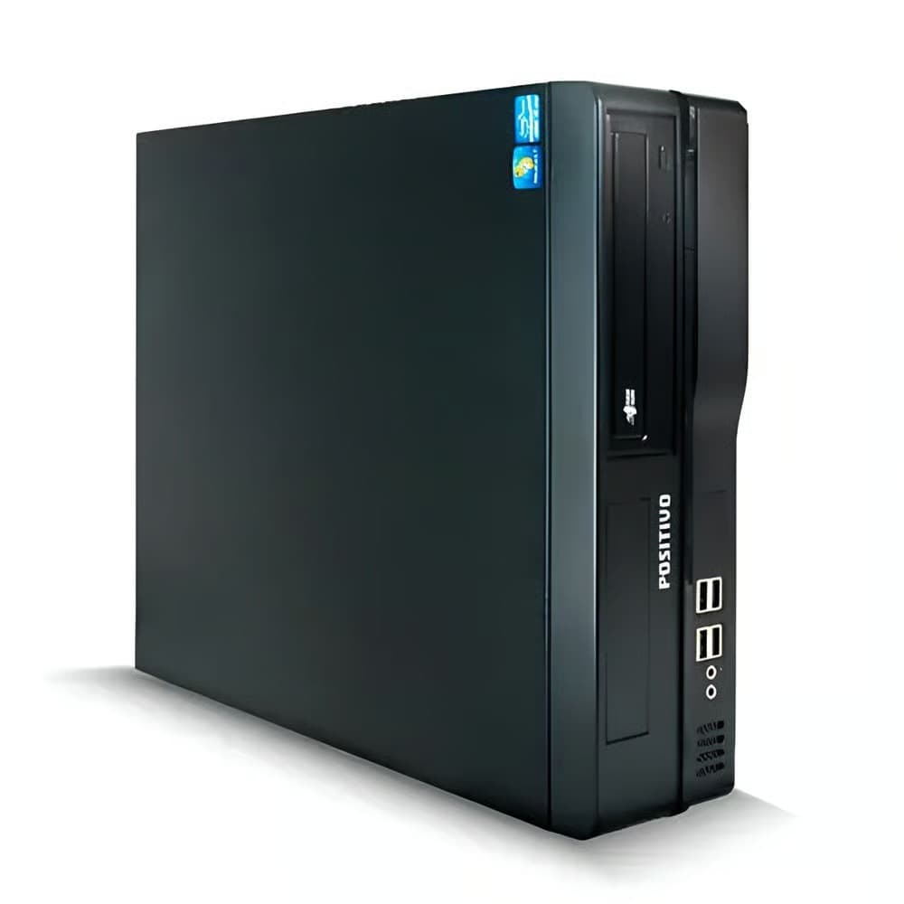 CPU Slim Positivo Intel i3-3240 3.4GHz | 2 Núcleos 4 Threads | Gráficos HD Integrados | 8GB RAM | SSD 120GB | Windows 10