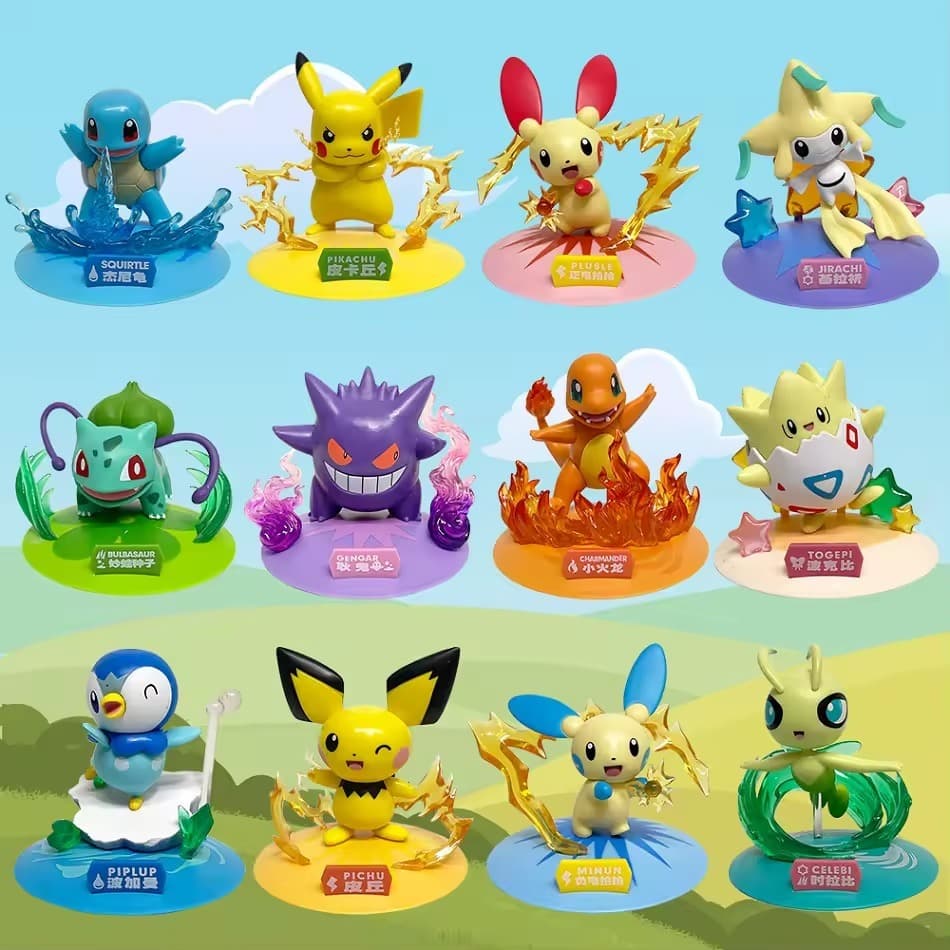 Action Figure Pokémon Diversos Modelos