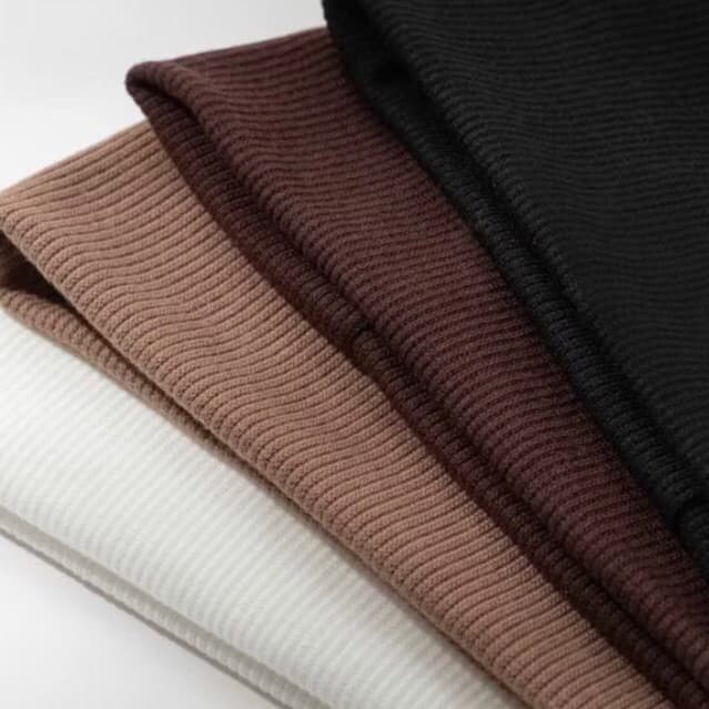 Faixa de Cabelo Gringa PREMIUM Ribana Malha Canelada Elástica Acessórios Cabelo para Esportes Maquiagem Yoga