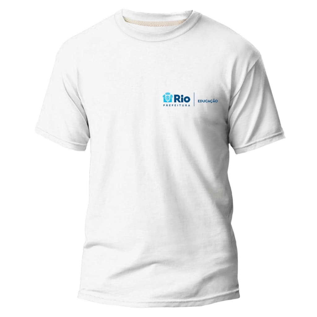 Uniforme Escolar Do Rio De Janeiro Camiseta/Camisa Para Uniforme Masculina Feminina Infantil