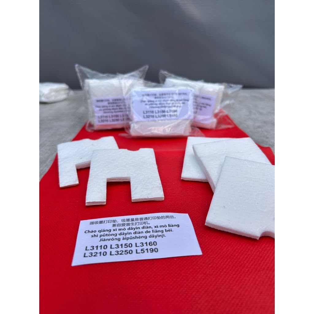 Kit 01 Almofada Esponja L3110 L3210 L3150 L3250 L5190