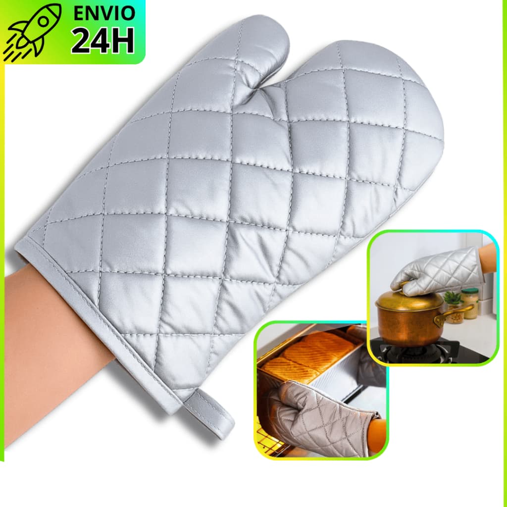 Luva Térmica Para Forno Fogão Cozinha Quente Multiuso Universal