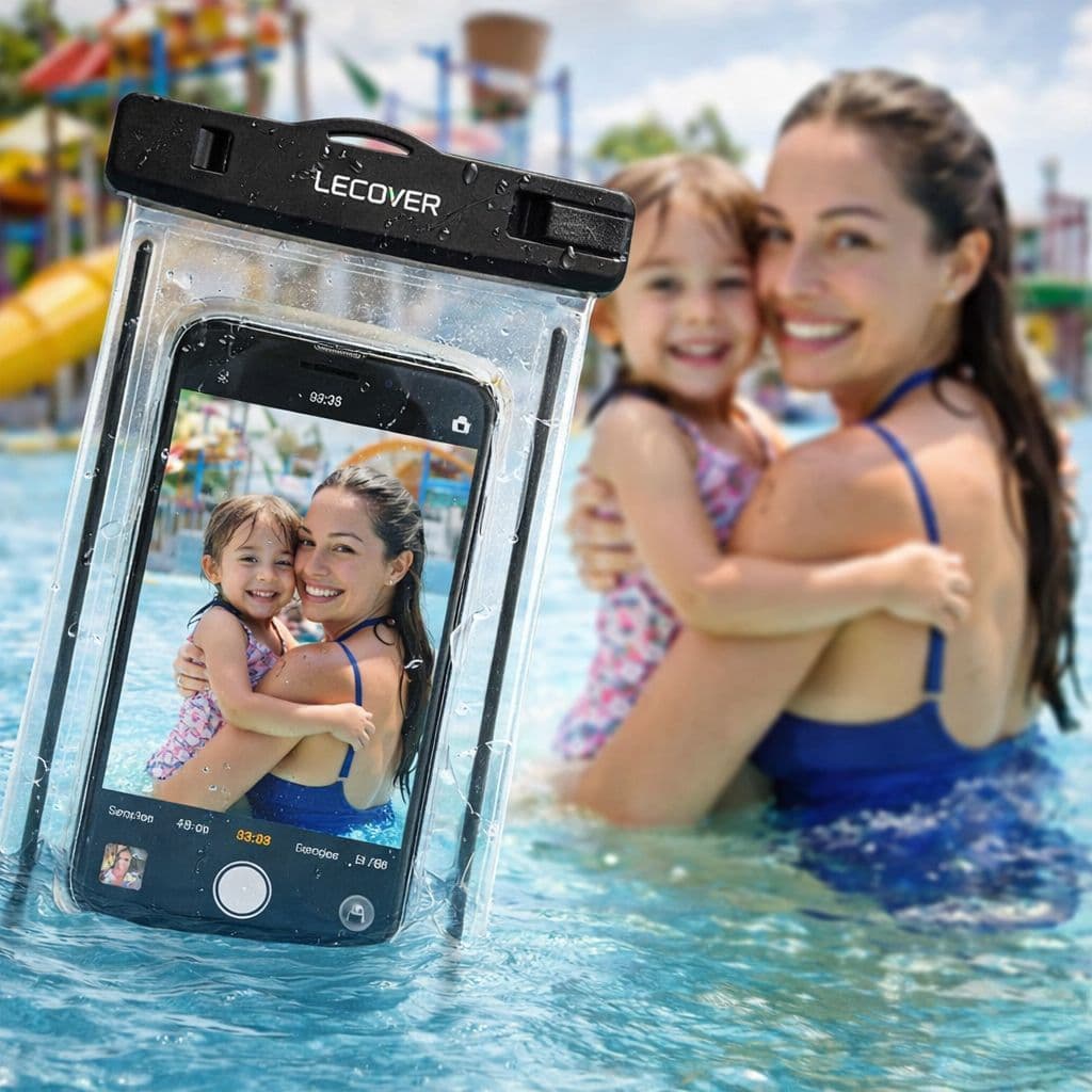 Capa de Celular a Prova D´água Case Impermeável Parque Aquático, Piscina, Praia, Areia LB-10 Lecover