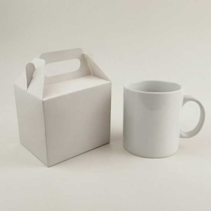 Caixa para caneca 325ml ou brindes - sublimável - papel grosso