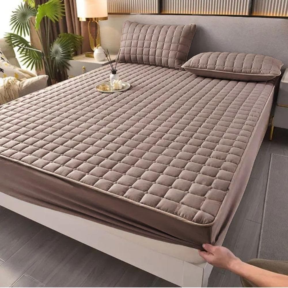 Capa Para Colchão Impermeavel Matelado Com Elastico Na Volta Toda