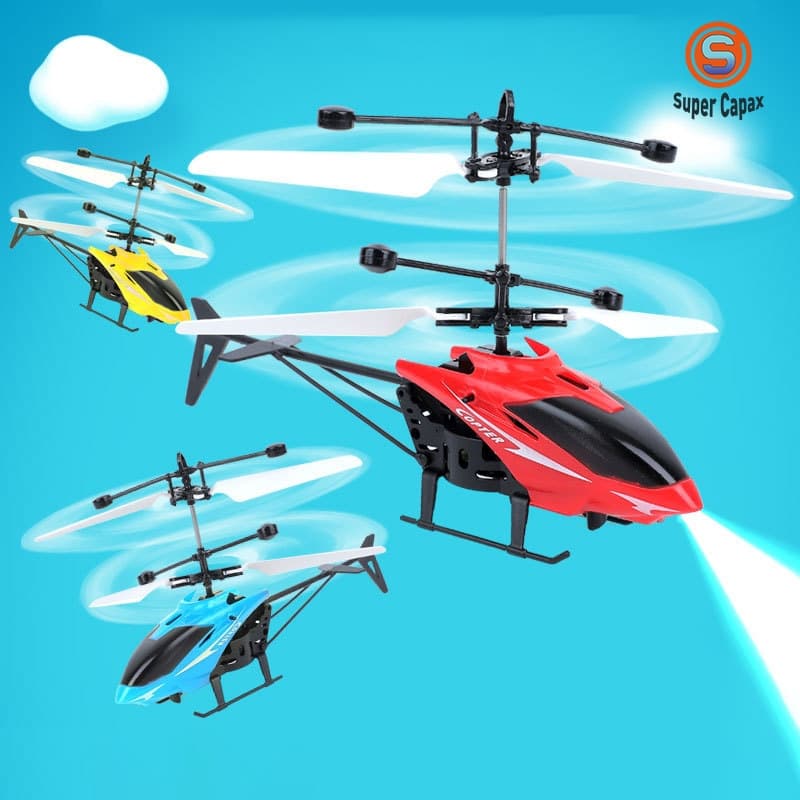 Helicóptero De Controle Remoto Por Indução Brinquedos Elétricos Infantis