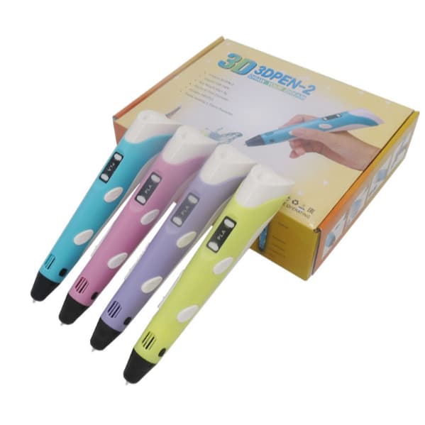 Caneta 3D ANG para Desenho e Criação 3D | Impressora Manual DIY com Filamento Plástico