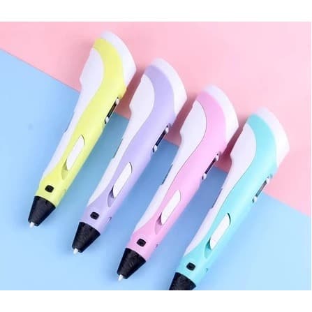 Caneta 3D Impressora Manual Infantil e Adulto Com Filamentos de 9 metros / e somente filamento 25 e 50 metros .