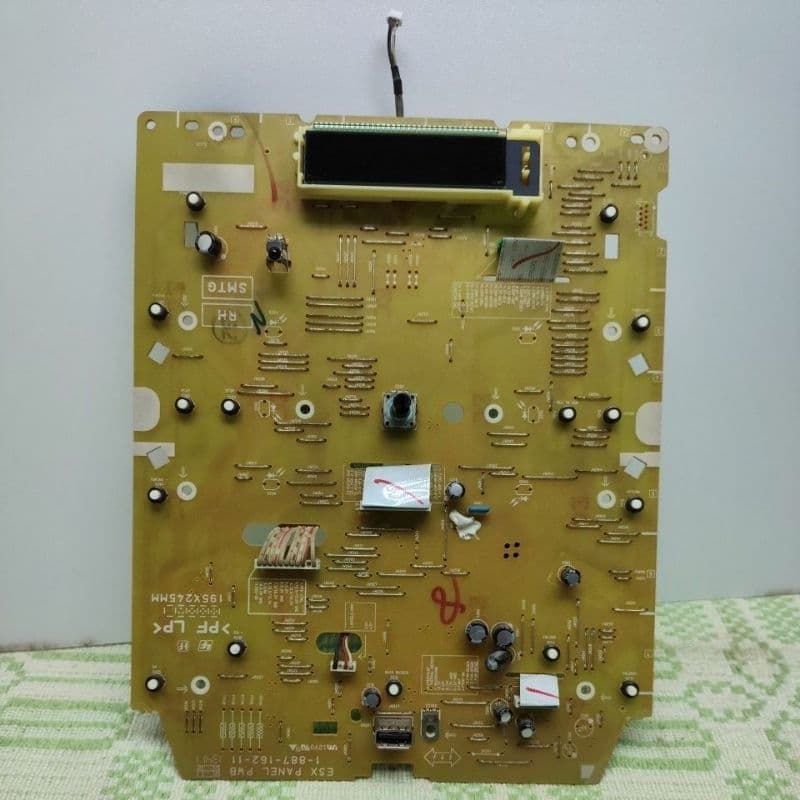 placa do painel frontal som Sony MHC-ESX6 cód 1-887-162-11