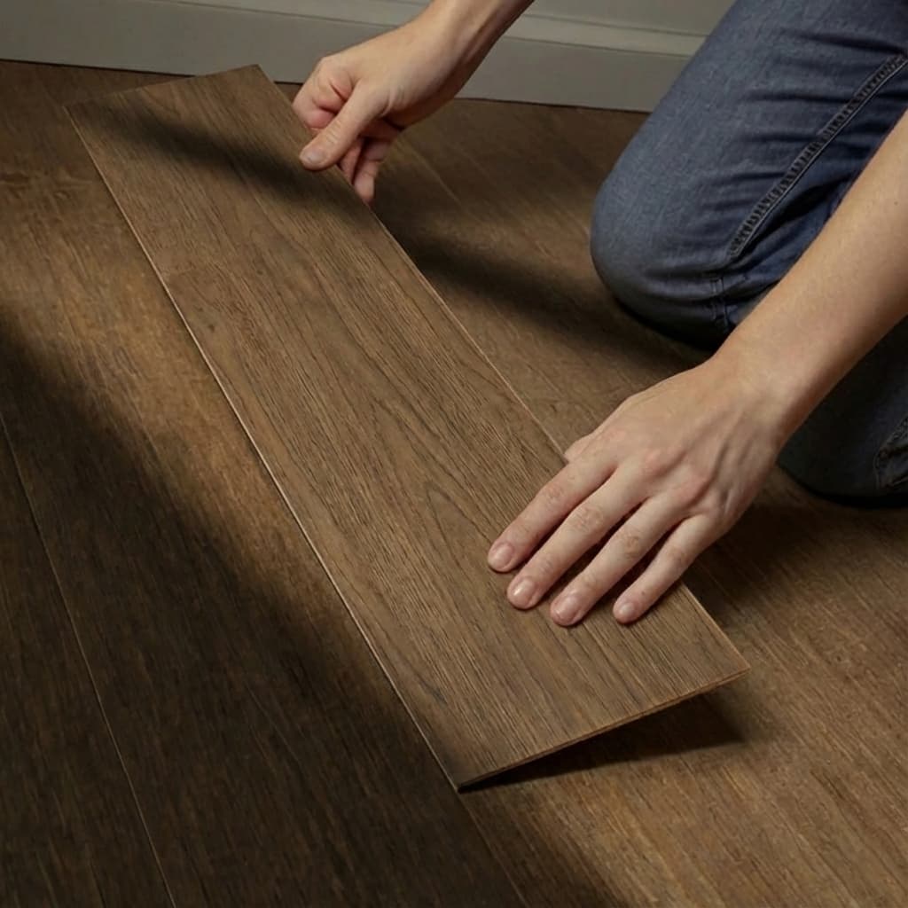 Revestimento Painel Liso MDF Dupla Face 45x11cm Parede e Piso Madeira